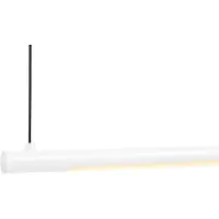 Loom Design LED-pendellampe Straw 150, hvit, aluminium