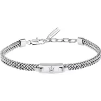 Maserati Iconic Brushed Trident Armbånd