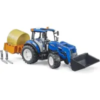 BRUDER Traktor - New Holland T5.120 m. Frontlaster - 02187 - - OneSize - Bil