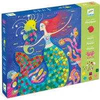 Djeco Mosaikk - Havfruer - - OneSize - Kreativt leker