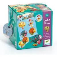 Djeco Loto-spill - 4 sesonger (16 stk.) (DJ08123)
