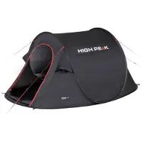 Joseph Joseph Vision 2, Camping, Tunell Telt, 1,86 kg, Sort