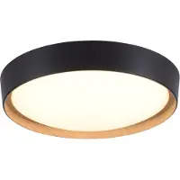 JUST LIGHT LED-taklampe Emilia 3-trinns dimbar i svart