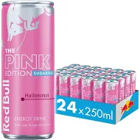 Red Bull 24 x Energidryck, 250 ml, Sockerfri pink Edition