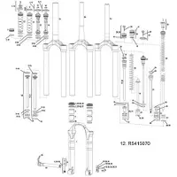 RockShox Mo-co Lyrik Fjernstyrt Demper