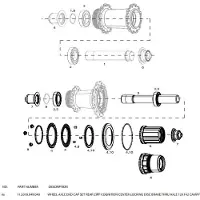 Zipp Endekapper For Kognisjonsplate Baknav Campagnolo
