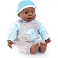 Bayer Interaktiv babydukke 40 cm blå