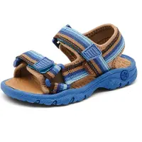 Bisgaard Sandaler - Nico - Kobolt Mix - - 32 - Sandals