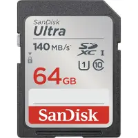 SanDisk Ultra - Flashminnekort - 64 GB - Class 10 - SDHC UHS-I