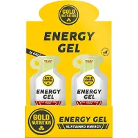 Gold Nutrition Boks Med Energigeler Jordbær &amp; Lime 40g 16 Enheter
