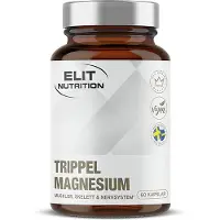 Elit Nutrition Trippel Magnesium 60 kapsler
