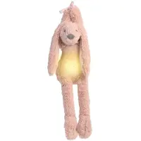 Happy horse Kosedyr m. Nattlys/lyd - 34 cm - Rabbit Richie - Gam - - OneSize - Kosedyr