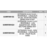 GARBOLINO Series 9007/9008 Forlengelse