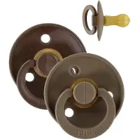 BIBS Smokk Colour 2 PACK Latex Mocha/Dark Oak (Strl.2: 6 mnd +)