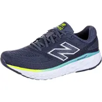 New Balance for man. MEVOZV4 Fresh Foam X EVOZ v4 gray sneakers (42), Fabric, Flat, Laces, Sport, Grey