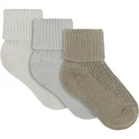Minymo Sokker - 3-pack - William Grå - - 15/18 - Sokker