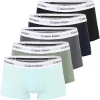 Calvin Klein Lv00nb4390 Trunk Low Rise Boxers 5 Enheter