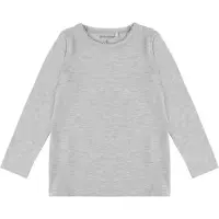 Minymo Genser - Bambus - Medium+ Grey Melange - - 12 år (152) - Genser
