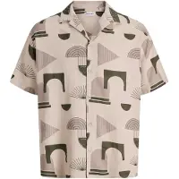 Jack & Jones Abstract Print Kortarmet Skjorte