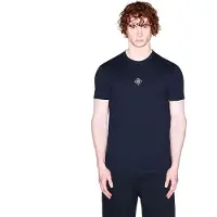 Armani Exchange for man. XM002454AF10358UB101 Design T-shirt navy (S), Casual, Cotton, Short sleeve