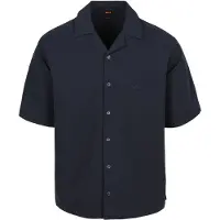 BOSS Lapisy 10277651 Orange Kortarmet Skjorte