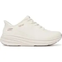 SKECHERS for woman. 117756 Slip-ins Sneakers: BOBS Skillz - Too Essential white (39), Flat, Laces, Casual