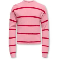 ONLY Genser - Strikk - Noos - KogFranca - Sea Rosa/Small St - - 7-8 år (122-128) - Genser