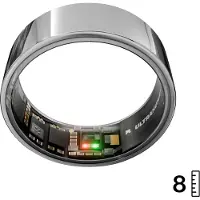 Ultrahuman Ring Air - 8 - smart ring - Bluetooth - 2.8 g - Romsølv