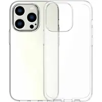 Mtp Products Antiskli iPhone 14 Pro TPU-deksel - Gjennomsiktig