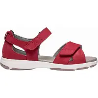 New Feet damesandal med hælkappe - Rød - Sandaler