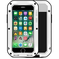 Love Mei iPhone 7/8/SE (2020)/SE (2022) Powerful Deksel - Hvit