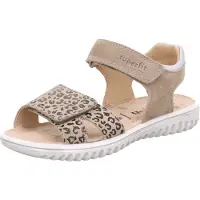 Superfit Sandaler - Sparkle - Beige/Leo - - 38 - Sandals