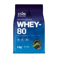 Star Nutrition Whey-80 Myseprotein 1 kg