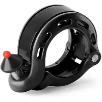 RockBros 34210028001 Q-shaped bicycle bell - black
