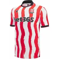 MACRON Stoke City Fc 25/26 Hjem Kortarmet T-skjorte