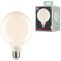 Paulmann Globepære E27 9W G125 Fil 2 700K opal, dimbar