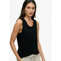 Superdry Scoop Neck Ermeløs T-skjorte