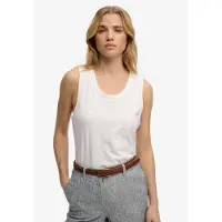 Superdry Scoop Neck Ermeløs T-skjorte