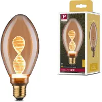 Paulmann LED-pære E27 3,5 W Helix 1 800K gull