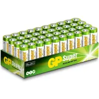 GP Super Alkaline AA batteri, 15A/LR6, 40-pak