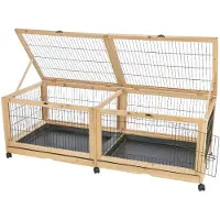 Trixie innendørs luftegård for marsvin og kaniner - L 150 x B 50 x H 60 cm