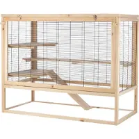 Trixie gnagerhus for mus i flere etasjer - ca. L 100 x B 50 x H 80 cm