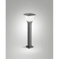 FABAS LUCE Veilampe Lena, 60 cm, mørkegrå, metall, E27, IP65