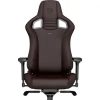 Noblechairs Epic, PC-gamingstol, 180 kg, Polstret Sete, Polstret Rygg, Svart, Aluminium