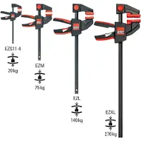 Bessey en-hånds klemme Ezl 450/80