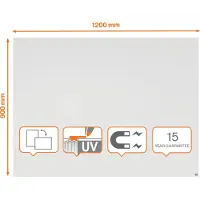 Nobo Infinity Magnetisk Tavle 120x90 Cm