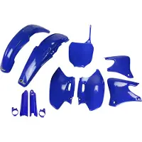 Ufo Yamaha Yzf 250 2001-2002 Yakit303f-089 Fork Protectors &amp; Plastsett