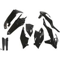 Ufo Ktm Exc/exc-f 2017-2019 Ktkit518f-001 Fork Protectors & Plastsett
