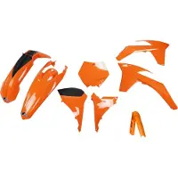 Ufo Ktm Sx/sx-f 2011-2011 Ktkit510f-127 Fork Protectors & Plastsett