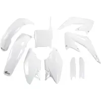 Ufo Honda Cr 125/250 2005-2007 Hokit103f-041 Fork Protectors &amp; Plastsett